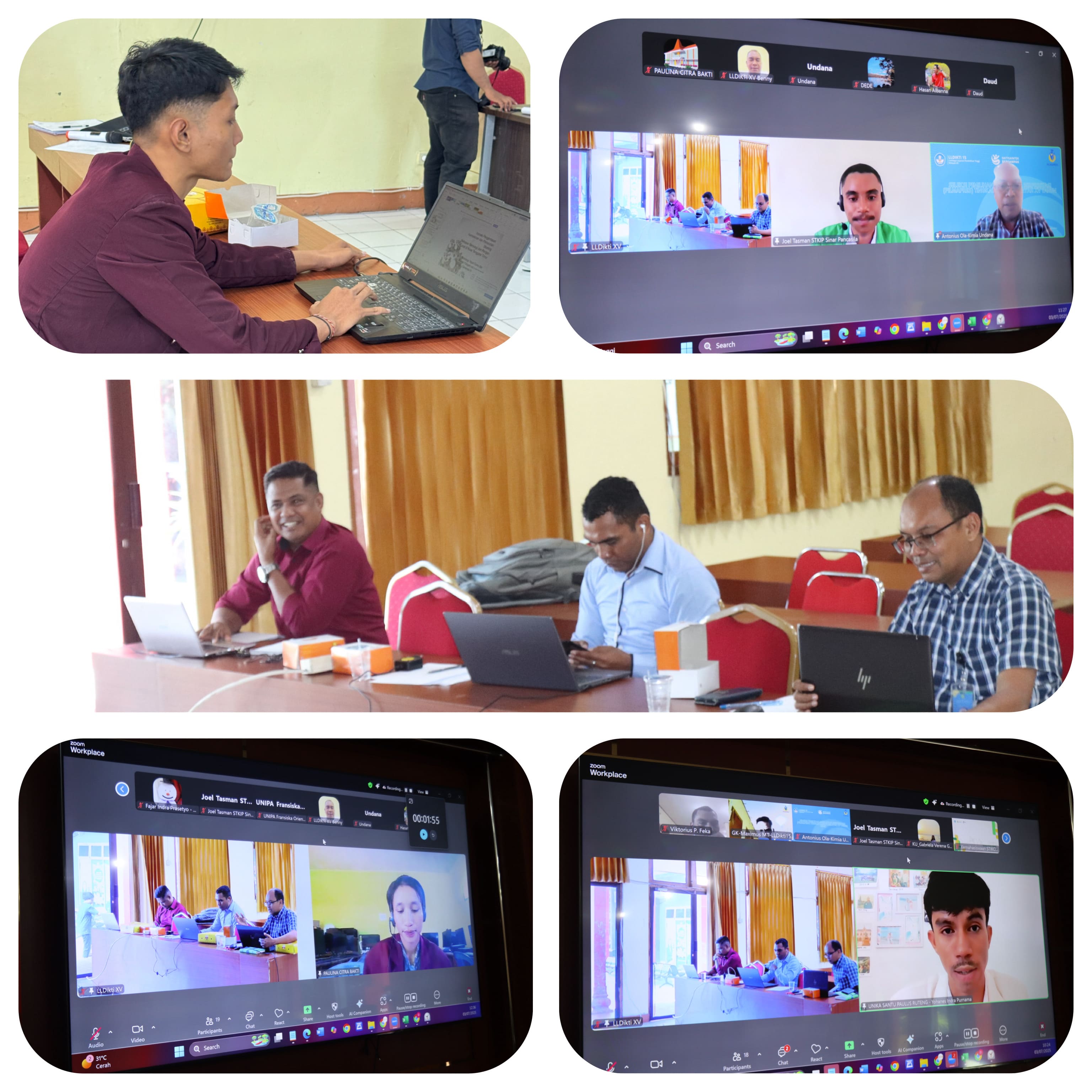 STIKOM Uyelindo Kupang menjadi tuan rumah pelaksanaan Seleksi Pemilihan Mahasiswa Berprestasi tingkat LLDIKTI Wilayah XV Tahun 2025. 