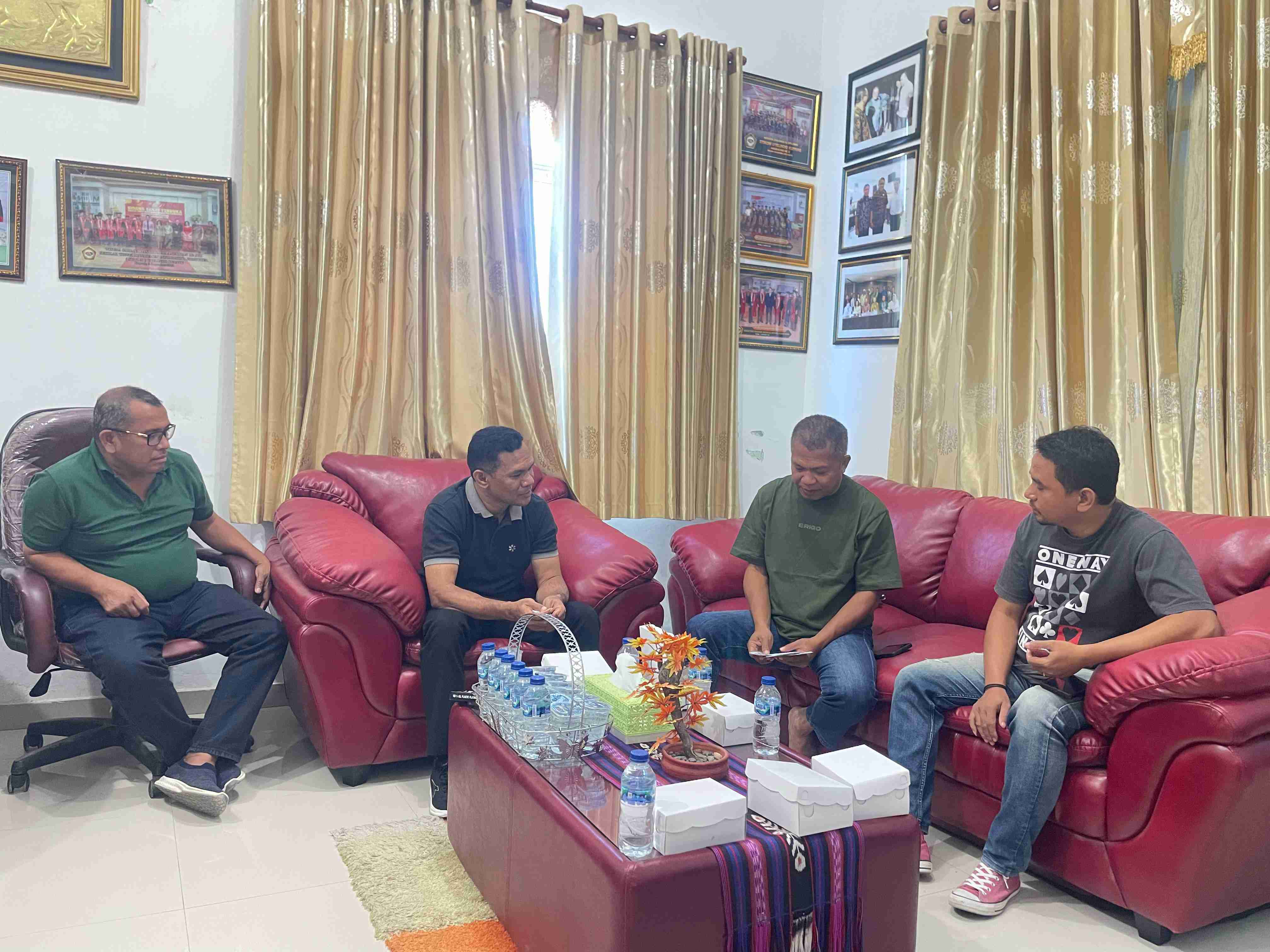 Kunjungan BP GABSI NTT  dengan Pimpinan STIKOM Uyelindo Kupang. 