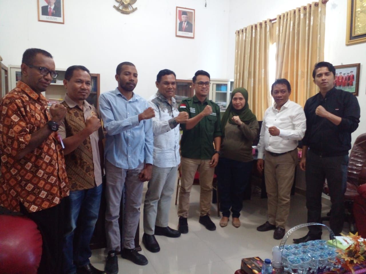 Audience BAWASLU Kota Kupang dengan Pimpinan STIKOM Uyelindo Kupang