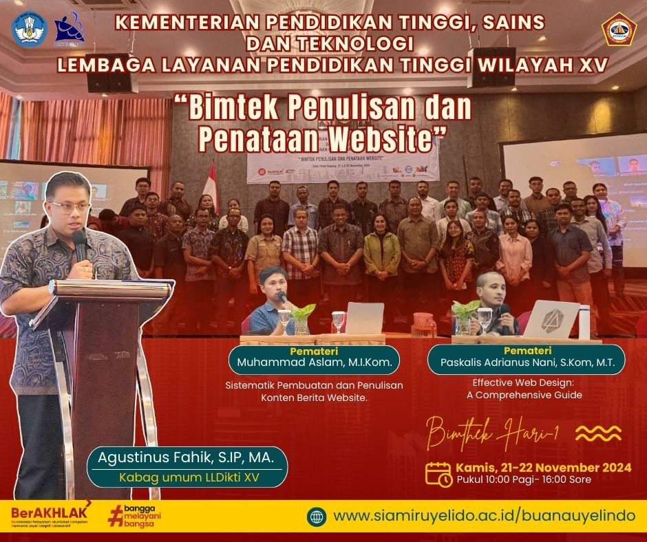BIMTEK PENULISAN DAN PENATAAN WEBSITE